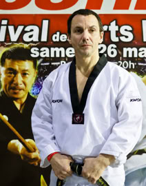 Maître Michel Carron - meilleur technicien au monde - taekwondo - traditionnel - art martial