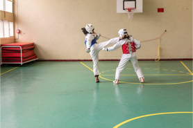 Cours de Taekwondo à Fresnes pour enfants de 8 à 12 ans, adolescents et adultes. Horaires le mardi, le jeudi et le dimanche. Tarifs et inscriptions.